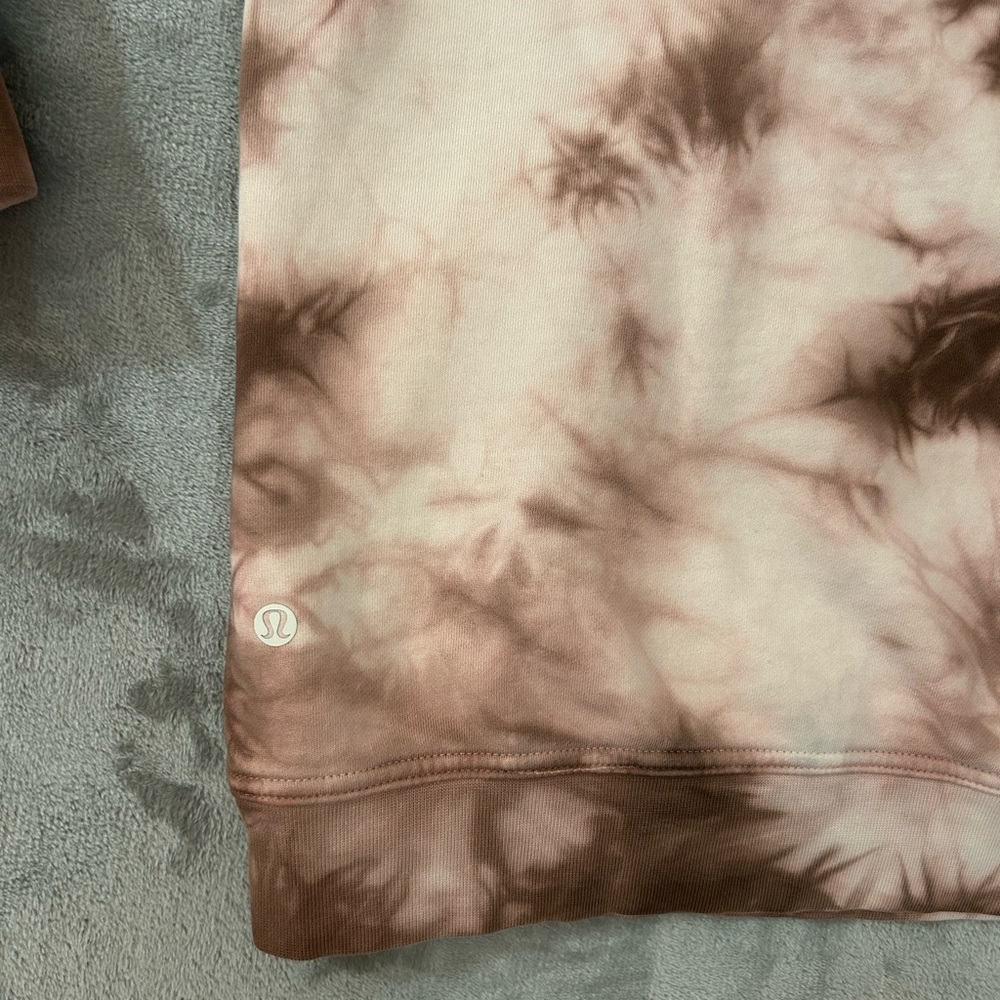 Lululemon  All Yours Hoodie Sweatshirt in Earth Dye Clay - Picture 8 of 11